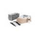 SET ESCOLAR MARCA BI-OFFICE 35 PIZARRA BLANCA MELAMINA DOBLE CARA A4 + 35 BORRADORES + 35 ROTULADORES + 1 SPRAY