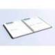 AGENDA ESCOLAR MARCA LIDERPAPEL 26-27 ESPIRAL BASIC 2 DIAS PAGINA A5 BILINGUE 70G PAPEL FSC NEGRO