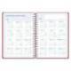 AGENDA ESCOLAR MARCA LIDERPAPEL 26-27 ESPIRAL BASIC SEMANA VISTA A5 BILINGUE 70G PAPEL FSC ROJO
