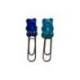 CLIPS MARCA IMAGINOVO 32 MM OSITO GOMINOLA EN BLISTER DE 3 UNIDADES AMARILLO NARANJA Y ROJO