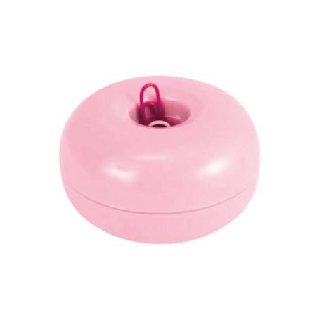 PORTACLIPS MARCA IMAGINOVO IMANTADO 28MM CON 150 CLIPS ROSA