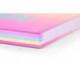 CUADERNO ESPIRAL MARCA MILAN COLECCION SUNSET DIN A4 TAPA DURA 90 HOJAS 95 GR CUADRICULA 5 MM ROSA