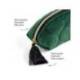 BOLSO PORTATODO MARCA MIQUELRIUS HIGHLAND DAYS TERCIOPELO VERDE 215X60X58 MM