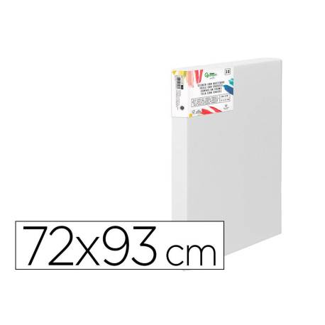 BASTIDOR 3D EXTRAGRUESO MARCA LIDERPAPEL 30F GRAPADO PARTE TRASERA ALGODON 100% 72X93 CM GRAMAJE 380G/M2 CERTIFICADO