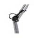 LAMPARA DE ESCRITORIO MARCA Q-CONNECT POLARIS METALICA CONINTERRUPTOR BRAZO DOBLE 3 ARTICULACIONES COLOR PLATA