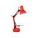 LAMPARA DE ESCRITORIO MARCA Q-CONNECT POLARIS METALICA CONINTERRUPTOR BRAZO DOBLE 3 ARTICULACIONES COLOR ROJO