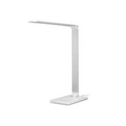 LAMPARA DE ESCRITORIO MARCA Q-CONNECT VEGA LED 10W 400 LM TACTIL 5 NIVELES DE COLOR BRILLO REGULABLE COLOR BLANCO