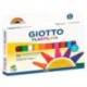 PLASTILINA MARCA GIOTTO COLORES CLASICOS CAJA DE 12 UNIDADES COLORES SURTIDOS