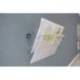 EXPOSITOR DE MURAL MARCA DURABLE FLEXIPLUS A4 HORIZONTAL DOBLE MAGNETICO TRANSPARENTE