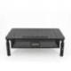 SOPORTE MARCA Q-CONNECT PARA MONITOR METALICO REGULABLE EN ALTURA CON CAJON Y DOS SOPORTES PARA MOVIL