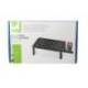 SOPORTE MARCA Q-CONNECT PARA MONITOR METALICO REGULABLE EN ALTURA CON SOPORTE PARA MOVIL 371X235X145 MM