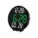 RELOJ MARCA Q-CONNECT DIGITAL DE PARED DIGITAL CON ALARMA REDONDO 27 CM