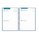 AGENDA ESCOLAR LIDERPAPEL 26-27 ESPIRAL CLASSIC 2 DIAS PAGINA A5 BILINGUE 70G PAPEL FSC AZUL MARINO