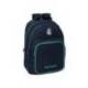 MOCHILA ESCOLAR SAFTA DOBLE CON CANTONERAS ADAPTABLE A CARRO REAL MADRID 25/26 420X320X150 MM