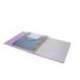 CARPETA CON RECAMBIO ANTARTIK A4 CUADRO 5MM FOAM 4 ANILLAS 35MM MIXTAS COLOR LAVANDA