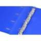 CARPETA CON RECAMBIO MARCA ANTARTIK A4 CUADRO 5MM FOAM 4 ANILLAS 35MM MIXTAS COLOR AZUL