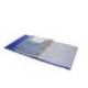 CARPETA CON RECAMBIO MARCA ANTARTIK A4 CUADRO 5MM FOAM 4 ANILLAS 35MM MIXTAS COLOR AZUL