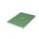 CUADERNO ESPIRAL MARCA ANTARTIK MICRO A4 TAPA FOAM 120H 90GR CUADRO 5MM 5 BANDAS 4 TALADROS COLOR VERDE MATCHA