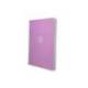 CUADERNO ESPIRAL MARCA ANTARTIK MICRO A4 TAPA FOAM 120H 90GR CUADRO 5MM 5 BANDAS 4 TALADROS COLOR LAVANDA