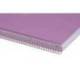 CUADERNO ESPIRAL MARCA ANTARTIK MICRO A4 TAPA FOAM 120H 90GR CUADRO 5MM 5 BANDAS 4 TALADROS COLOR LAVANDA