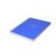 CUADERNO ESPIRAL MARCA ANTARTIK MICRO A4 TAPA FOAM 120H 90GR CUADRO 5MM 5 BANDAS 4 TALADROS COLOR AZUL