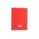 CUADERNO ESPIRAL MARCA ANTARTIK A4 TAPA FOAM 80H 90GR CUADRO 4MM CON MARGEN COLOR ROJO