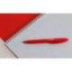 CUADERNO ESPIRAL MARCA ANTARTIK A4 TAPA FOAM 80H 90GR CUADRO 4MM CON MARGEN COLOR ROJO