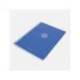 CUADERNO ESPIRAL MARCA ANTARTIK A4 TAPA FOAM 80H 90GR CUADRO 4MM CON MARGEN COLOR AZUL