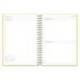 AGENDA ESCOLAR MARCA ANTARTIK 26-27 ESPIRAL PACK AND GO DIA PAGINAA5+ BILINGÜE 80G PAPEL FSC AMARILLO