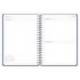 AGENDA ESCOLAR MARCA ANTARTIK 26-27 ESPIRAL PACK AND GO DIA PAGINAA5+ BILINGÜE 80G PAPEL FSC AZUL MARINO