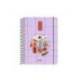 AGENDA ESCOLAR MARCA LIDERPAPEL 26-27 ESPIRAL ORIENTAL SEMANA VISTA A6+ BILINGUE 80G PAPEL FSC SACAPUNTAS