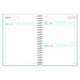 AGENDA ESCOLAR MARCA LIDERPAPEL 26-27 ESPIRAL ORIENTAL DIA PAGINA A6+ BILINGUE 80G PAPEL FSC MIX