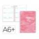 AGENDA ESCOLAR MARCA LIDERPAPEL 26-27 ESPIRAL MILITARY SEMANA VISTA A6+ BILINGUE 80G PAPEL FSC ROSA