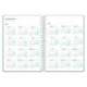 AGENDA ESCOLAR MARCA LIDERPAPEL 26-27 ESPIRAL MILITARY SEMANA VISTA A6+ BILINGUE 80G PAPEL FSC VERDE