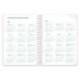 AGENDA ESCOLAR MARCA LIDERPAPEL 26-27 ESPIRAL COTTAGE SEMANA VISTA A5 BILINGUE 80G PAPEL FSC ROSA CORAZONES