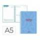 AGENDA ESCOLAR MARCA LIDERPAPEL 26-27 ESPIRAL CLASSIC DIA PAGINA A5 BILINGUE 70G PAPEL FSC AZUL