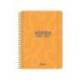 AGENDA ESCOLAR MARCA LIDERPAPEL 26-27 ESPIRAL CLASSIC SEMANA VISTA A5 BILINGUE 70G PAPEL FSC NARANJA