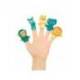 MARIONETAS DE DEDOS MARCA IMAGINOVO TINY TALES PVC SELVA BLISTER DE 5 UNIDADES SURTIDAS