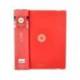 CARPETA 4 ANILLAS DE 35 MM MIXTAS MARCA ANTARTIK A4 FOAM COLOR ROJO