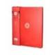 CARPETA 4 ANILLAS DE 35 MM MIXTAS MARCA ANTARTIK A4 FOAM COLOR ROJO