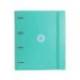 CARPETA 4 ANILLAS DE 35 MM MIXTAS MARCA ANTARTIK A4 FOAM COLOR MENTA