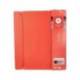 CARPETA 4 ANILLAS DE 35 MM MIXTAS MARCA ANTARTIK A4 FOAM COLOR CORAL