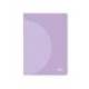 LIBRETA LIDERPAPEL 360 TAPA DE PLASTICO A5 48 HOJAS 90G/M2 CUADRO 5 MM CON DOBLE MARGEN PASTEL