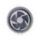 VENTILADOR DE PIE MARCA DAEWOO HIGH SPEED 80W 3 VELOCIDADES DIAMETRO 25 CM BASE REDONDA COLOR BLANCO