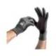 GUANTES DE NITRILO Y NYLON MARCA SAFETOP OXYLUX SATINADO TALLA 10