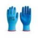 GUANTES DE NITRILO MARCA SAFETOP FOODTASK ALIMENTARIO AZUL SOLIDO TALLA 8