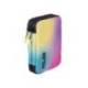 PLUMIER ESCOLAR MARCA MILAN COLECCION SUNSET DOBLE CREMALLERA CON ACCESORIOS COLOR NEGRO 198X143X40 MM