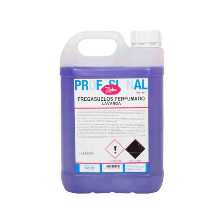 FREGASUELOS PERFUMADO MARCA ZORKA LAVANDA GARRAFA 5 LITROS