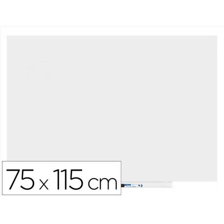 PIZARRA BLANCA MARCA ROCADA SKINMATT PROYECCION MATE LACADA MAGNETICA 75X115 CM