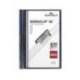 Carpeta dossier con pinza central duraclip Durable 30 hojas Din A4 azul
